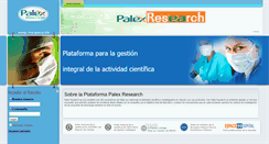 Desktop Screenshot of palexresearch.com